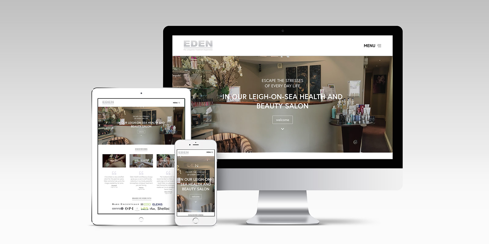 Eden Health & Beauty Responsive Website Design