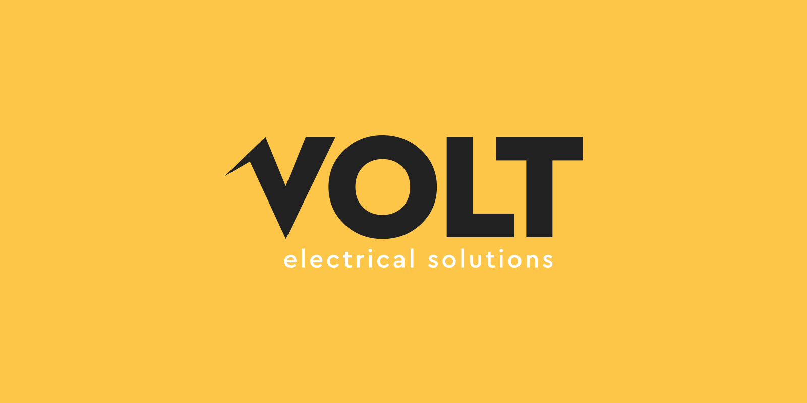 Logo design for Volt electrical solutions